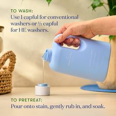 Simplified by Jacob + Kait Fresh Linen Laundry Detergent