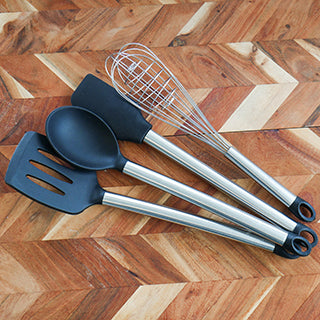 Stainless Steel Utensils 4 pk