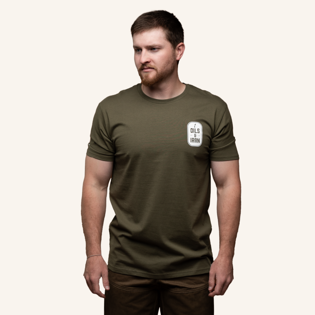 Oils & Iron Army T-Shirt