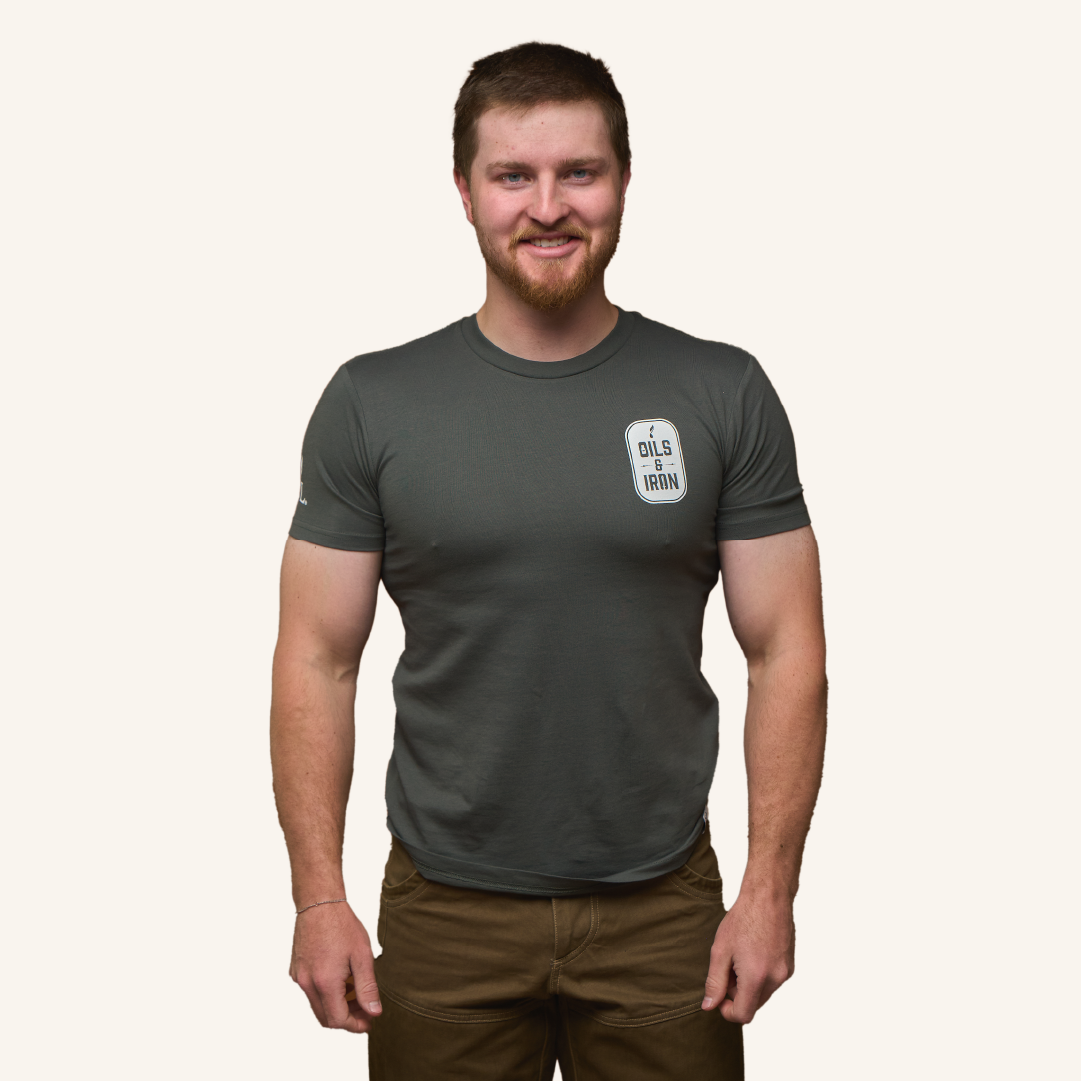 Oils & Iron Gray T-Shirt