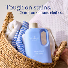 Simplified by Jacob + Kait Fresh Linen Laundry Detergent